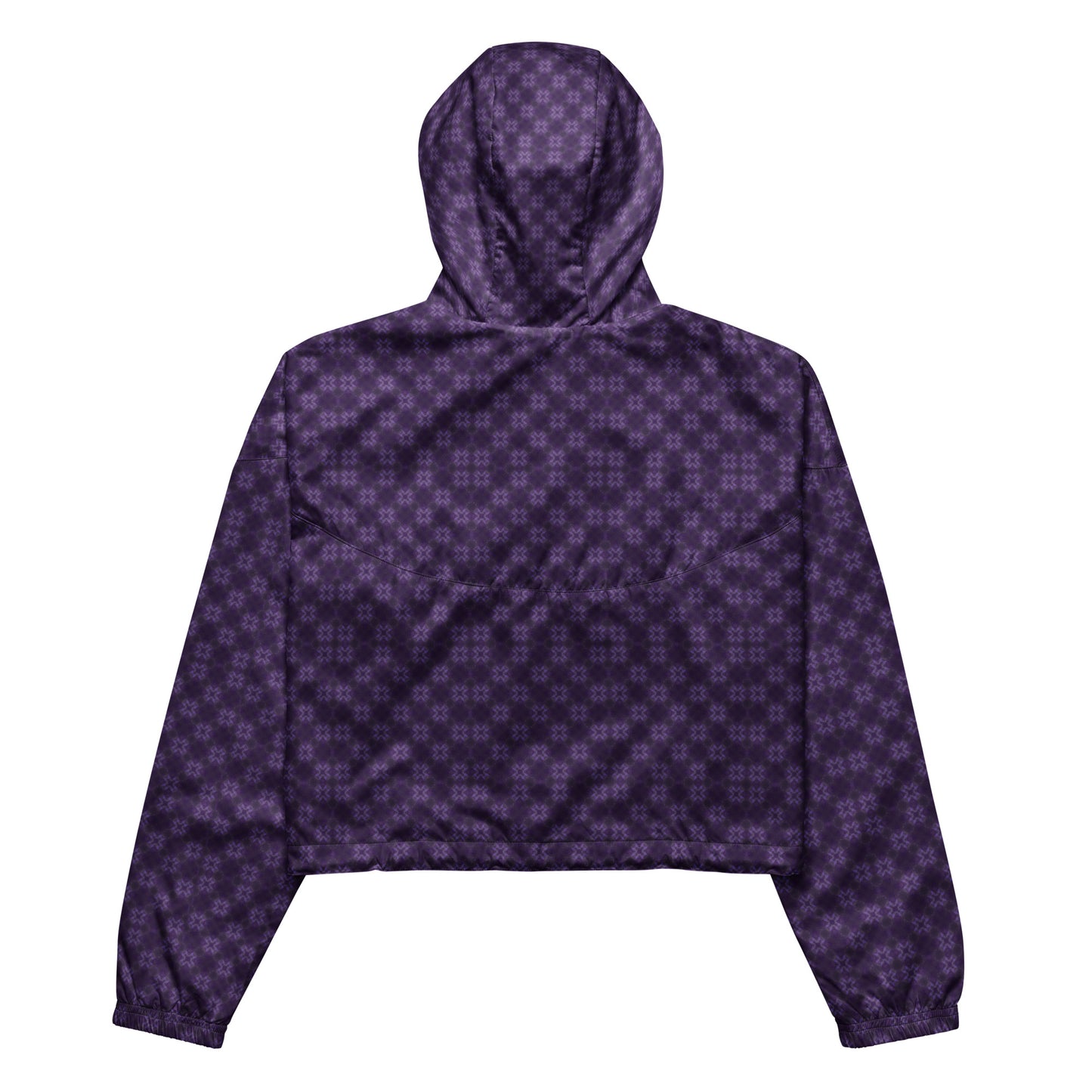 Yogayams purple Women’s cropped windbreaker